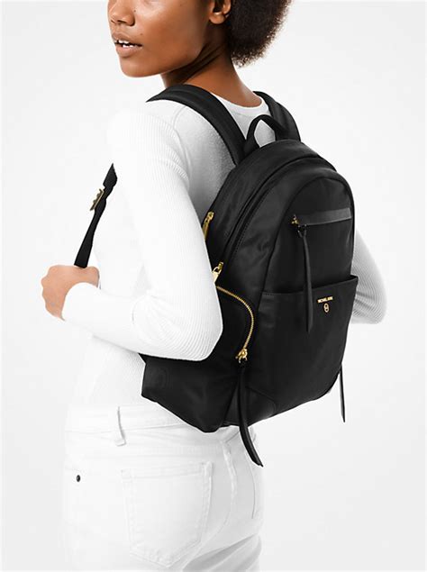 michael kors nylon backpack kelsey|prescott large nylon gabardine backpack.